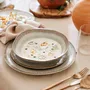 Everyday plates - GAUDINA - Large round stoneware plate – Iode - MASAME
