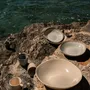 Platter and bowls - GAUDINA - Large stoneware serving dish – Dune - MASAME