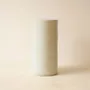 Tables de nuit - ROUCAS - Table d'Appoint Céramique – L - Ø33 H68 cm – Calcaire - MASAME