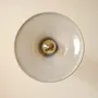 Wall lamps - Gigaro L - Glazed ceramic wall light Ø30 – Sable - MASAME