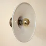 Wall lamps - Gigaro L - Glazed ceramic wall light Ø30 – Sable - MASAME