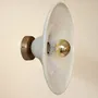 Wall lamps - Gigaro L - Glazed ceramic wall light Ø30 – Sable - MASAME