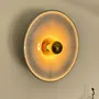 Wall lamps - Gigaro L - Glazed ceramic wall light Ø30 – Sable - MASAME