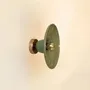 Wall lamps - Gigaro M - Glazed ceramic wall light Ø23 – Romarin - MASAME