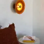 Wall lamps - Gigaro M - Glazed ceramic wall light Ø23 – Miel - MASAME