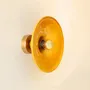 Wall lamps - Gigaro M - Glazed ceramic wall light Ø23 – Miel - MASAME