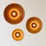 Wall lamps - Gigaro M - Glazed ceramic wall light Ø23 – Miel - MASAME