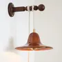 Wall lamps - Gigaro M - Glazed ceramic portable lamp Ø23 – Terre Brulée - MASAME