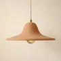 Suspensions - Gigaro L - Suspension céramique brute Ø30 cm – Terracotta - MASAME