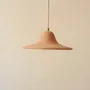 Suspensions - Gigaro L - Suspension céramique brute Ø30 cm – Terracotta - MASAME