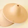 Hanging lights - Gigaro M - Raw ceramic pendant light Ø23 cm – Terracotta - MASAME
