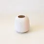Vases - NAPOLI - Vase Faïence Blanc – S - Ø13.5 H15 cm - MASAME