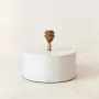 Table lamps - SORMIOU M - Ceramic table lamp Calcaire H54 cm – raffia shade - MASAME