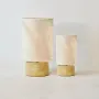 Table lamps - SORMIOU S - Ceramic table lamp Safran H38 cm – jute shade - MASAME