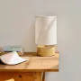 Table lamps - SORMIOU S - Ceramic table lamp Safran H38 cm – jute shade - MASAME