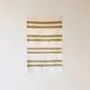 Rugs - TETOUAN - Striped 100% cotton rug Chanvre and Melon – 60×100 - MASAME