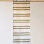 Tapis - TETOUAN - Tapis rayé 100% coton Chanvre et melon – 70×200 - MASAME