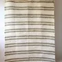 Tapis - TETOUAN - Tapis rayé 100% coton Chanvre et melon – 180×250 - MASAME