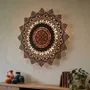Wall lamps - Donna Costanza wall lamp 110 cm - PUGLIA CORTEN LOVE