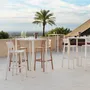 Lawn tables - PIAVE 120X70 HIGH - NARDI