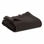 Linge de lit - Jeté de lit Maïa carbone 180 x 260 - MAISON VIVARAISE - SDE VIVARAISE WINKLER