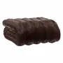 Bed linens - Astrid quilted throw Ébène 85 X 200 - MAISON VIVARAISE - SDE VIVARAISE WINKLER