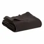 Linge de lit - Jeté de lit Maïa carbone 260 x 260 - MAISON VIVARAISE - SDE VIVARAISE WINKLER