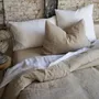Linge de lit - Housse de couette Zeff Naturel 260 x 240 - MAISON VIVARAISE - SDE VIVARAISE WINKLER