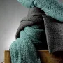 Bed linens - Tana Bed Throw Prusse 240 X 260 - MAISON VIVARAISE - SDE VIVARAISE WINKLER