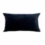 Cushions - Plain Cushion Elise Cobalt 30 X 50 - MAISON VIVARAISE - SDE VIVARAISE WINKLER