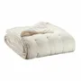Linge de lit - Jeté de lit Zeff Craie 240 x 260 - MAISON VIVARAISE - SDE VIVARAISE WINKLER