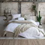 Linge de lit - Jeté de lit Zeff Craie 240 x 260 - MAISON VIVARAISE - SDE VIVARAISE WINKLER