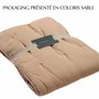 Linge de lit - Jeté de lit Zeff Craie 240 x 260 - MAISON VIVARAISE - SDE VIVARAISE WINKLER