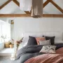 Bed linens - Duvet Cover Stonewashed Zeff Tonnerre 140 X 200 - MAISON VIVARAISE - SDE VIVARAISE WINKLER