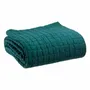 Bed linens - Swami Bed Throw Pétrole 180 X 260 - MAISON VIVARAISE - SDE VIVARAISE WINKLER