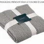 Linge de lit - Jeté Maia Pétrole 260 x 260 - MAISON VIVARAISE - SDE VIVARAISE WINKLER