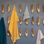 Serviettes de bain - Drap de bain Julia Pétrole 90 x 150 - MAISON VIVARAISE - SDE VIVARAISE WINKLER