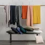 Linge de lit - Jeté de lit Swami Tempête 240 x 260 - MAISON VIVARAISE - SDE VIVARAISE WINKLER