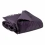 Linge de lit - Edredon uni Fara Raisin 85 x 200 - MAISON VIVARAISE - SDE VIVARAISE WINKLER