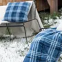 Throw blankets - Throw Luba Encre 140 X 180 - MAISON VIVARAISE - SDE VIVARAISE WINKLER