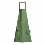 Tabliers de cuisine - Tablier de cuisine recyclé Dario Vert 85 x 72 - MAISON VIVARAISE - SDE VIVARAISE WINKLER