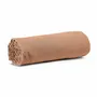 Bed linens - Calita Fitted Sheet Cannelle 180 X 200 X 30 - MAISON VIVARAISE - SDE VIVARAISE WINKLER