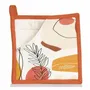 Potholders - 2-in-1 Pot Holder Legno Multico 20 X 20 - MAISON VIVARAISE - SDE VIVARAISE WINKLER