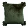 Coussins - Coussin Tender pompons Fougère 45 x 45 - MAISON VIVARAISE - SDE VIVARAISE WINKLER
