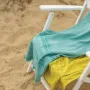Linge de lit - Drap hammam Cancun Cedrat 90 x 180 - MAISON VIVARAISE - SDE VIVARAISE WINKLER