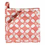 Maniques - Manique 2 en 1 Fatou recyclée Corail 20 x 20 - MAISON VIVARAISE - SDE VIVARAISE WINKLER