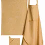 Potholders - 2-in-1 Organic Pot Holder Freedom Bambou 20 X 20 - MAISON VIVARAISE - SDE VIVARAISE WINKLER