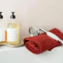 Bath towels - Bora Bath Towel Geranium 50 X 100 - MAISON VIVARAISE - SDE VIVARAISE WINKLER