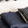 Plaids - Plaid Maia Caviar 140 x 200 - MAISON VIVARAISE - SDE VIVARAISE WINKLER