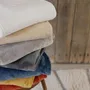 Throw blankets - Recycled Throw Theo Neige 130 X 160 - MAISON VIVARAISE - SDE VIVARAISE WINKLER